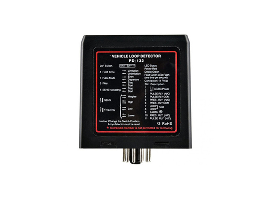 Détecteur rapide inductif de boucle de véhicule du temps de réaction PD-132 10ms 20kHz 4.5VA