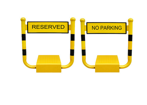 Fermeture de barrière de stationnement en plastique en forme de H avec résistance au poids de 5 TONS et batterie DC 12V 7AH