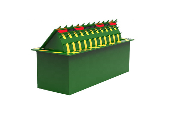 Longueur 3.7KW 80T de l'acier 6m chargeant les barrières hydrauliques de route