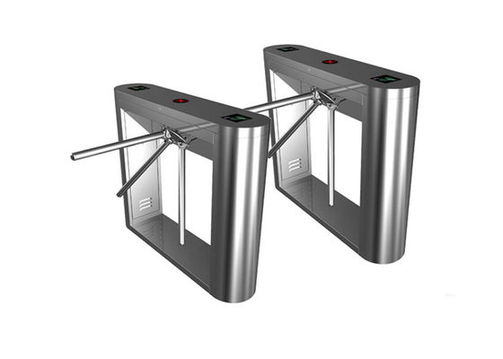 Portillon tripode de 510 mm de longueur de bras, 24 VCC, 40 W, avec boîtier en acier inoxydable 304 pour le contrôle d'accès