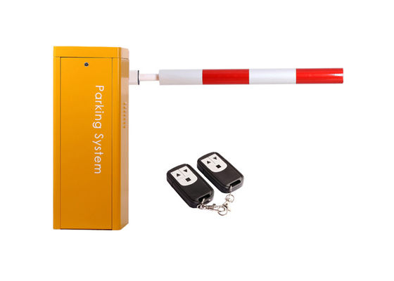 Barrière automatique avec bras en alliage d'aluminium, 1400 tr/min, 140W et flèche de 6m