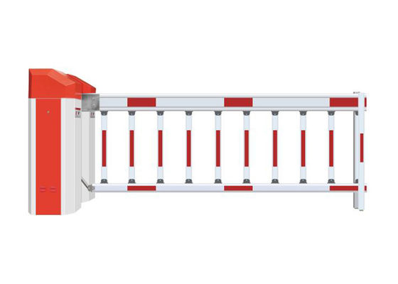 Porte de barrière automatique IP44 avec gestion de carte RFID et longueur de bras de 6 m pour un contrôle de stationnement sécurisé