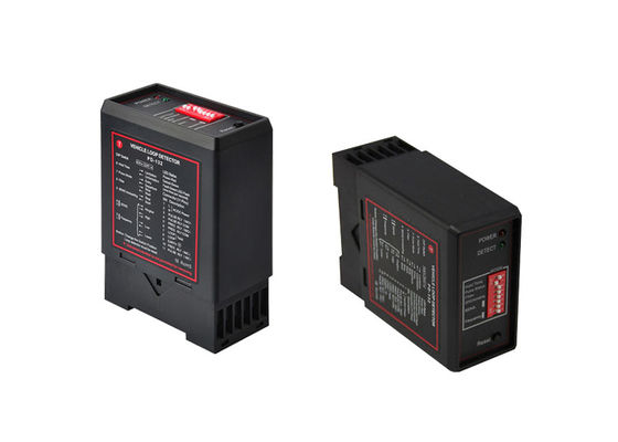 Détecteur de véhicule à boucle inductive 230VAC à sensibilité réglable avec plage de fréquences de 20kHz à 170kHz pour le stationnement automobile