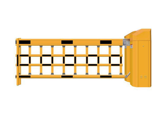 Barrière automatique IP44 avec moteur 250W et bras de 6m pour le contrôle sécurisé du stationnement