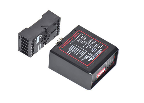 Détecteur de boucle inductive à deux canaux et fréquence réglable AC220V pour le contrôle d'accès des véhicules