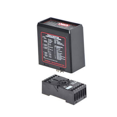 Détecteur de boucle de véhicule à double canal AC220V 170kHz pour le stationnement et le contrôle d'accès