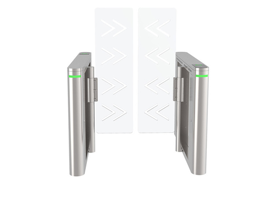 acrylique transparent de porte piétonnière de barrière d'épaisseur de 10mm pour le lobby d'hôtel